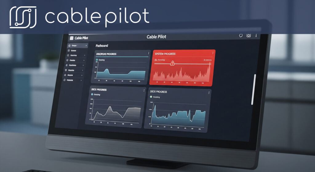 Real-time project tracking on a digital construction dashboard