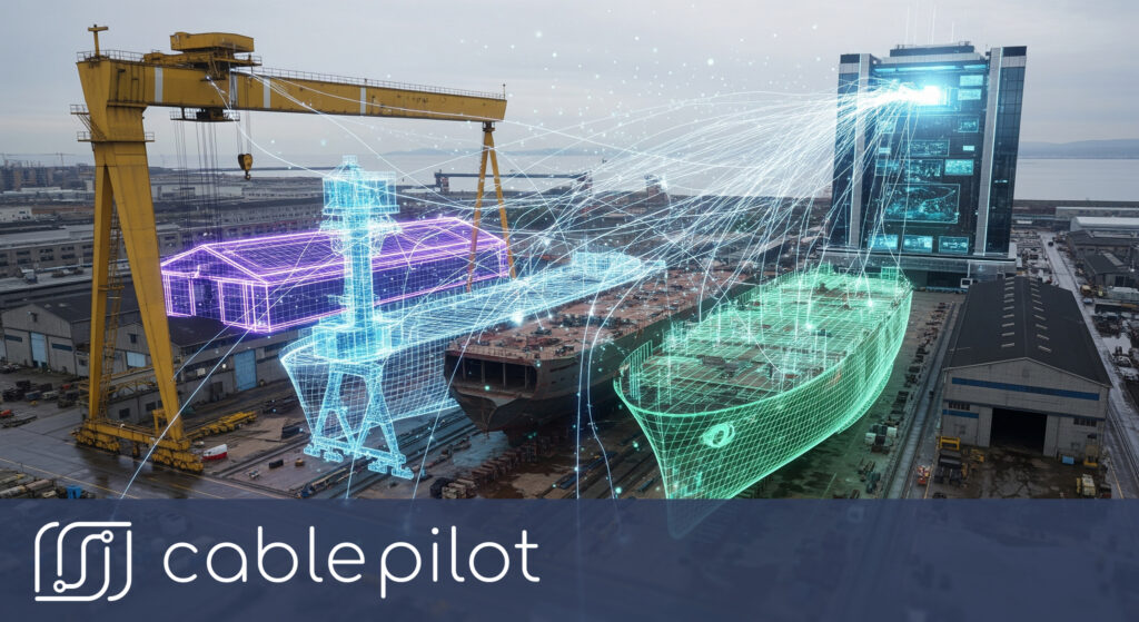 Digitalization of shipbuilding process with Industry 4.0 technology
