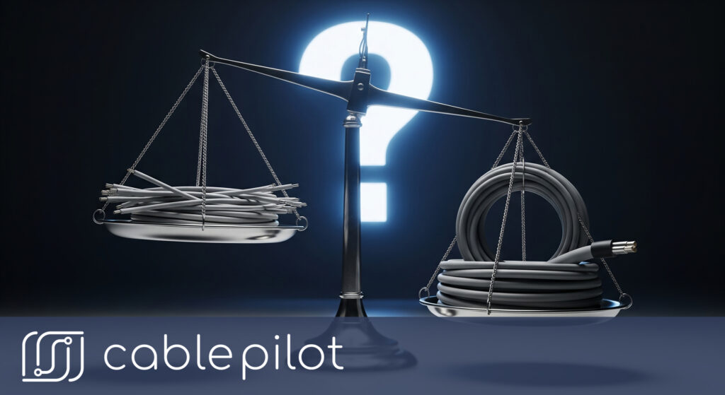 Cable Points for plan-fact analysis