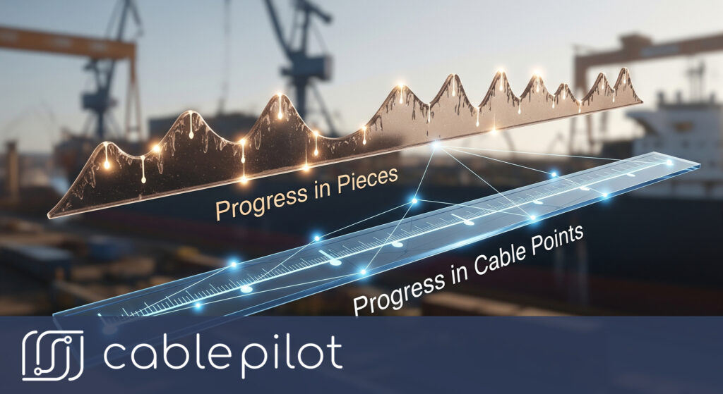 Plan-fact analysis for shipbuilding project management