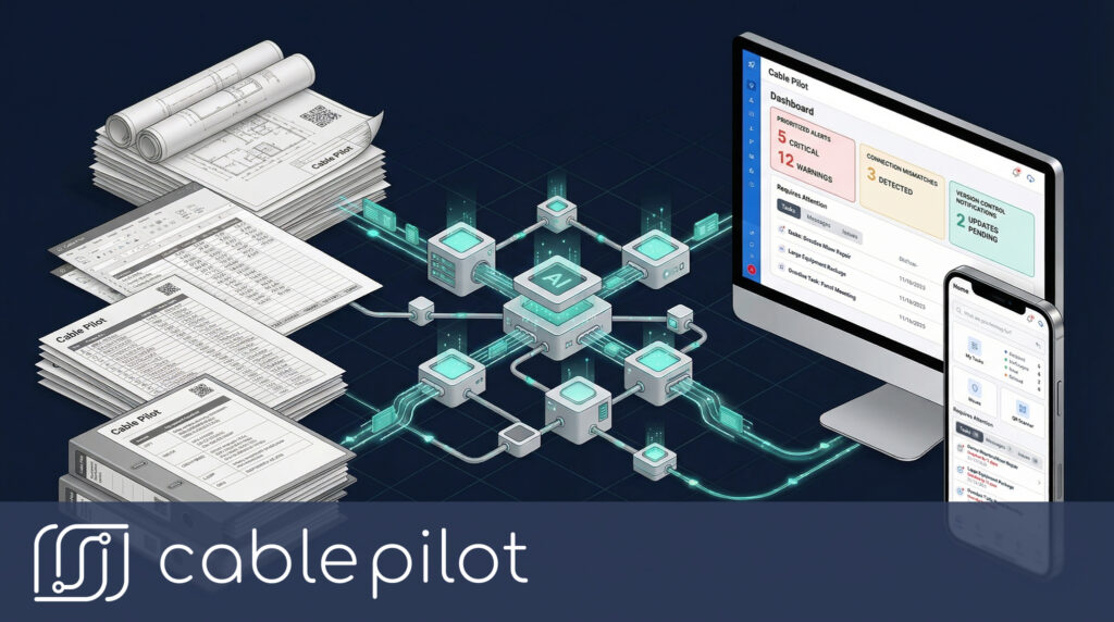 Intelligent documentation automation for maritime electrical installation