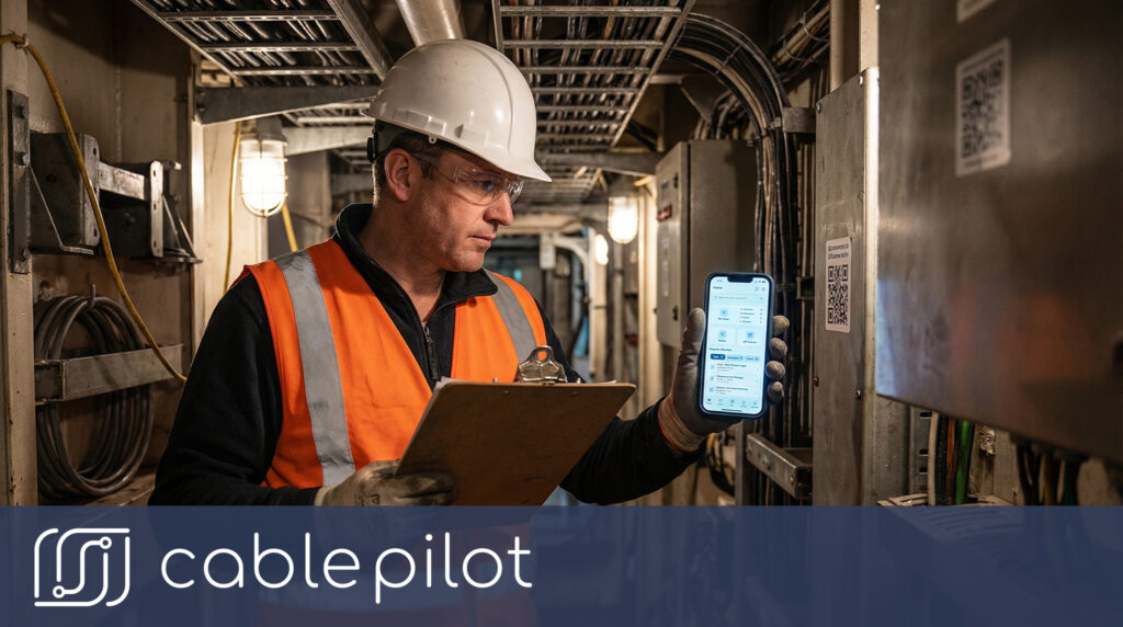 Tracking electrical installation progress in shipbuilding instead of wasting time in daily meetings