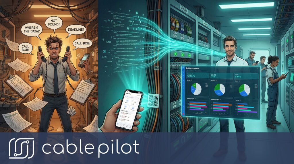 Shipyard productivity optimization with data-driven planning, fewer meetings and streamlined cable installation workflows